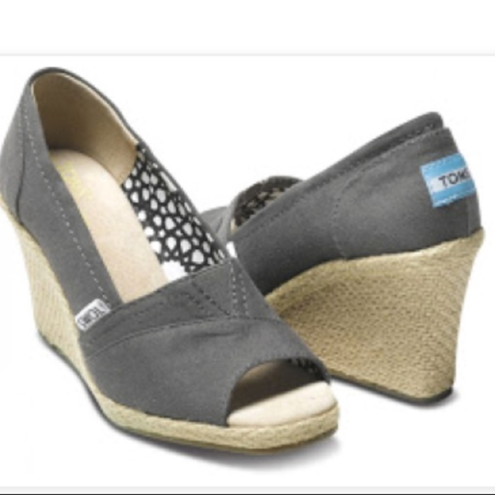 Toms wedges - Picture 1 of 4